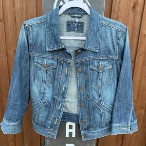 Ann Taylor Loft Jean Jacket
